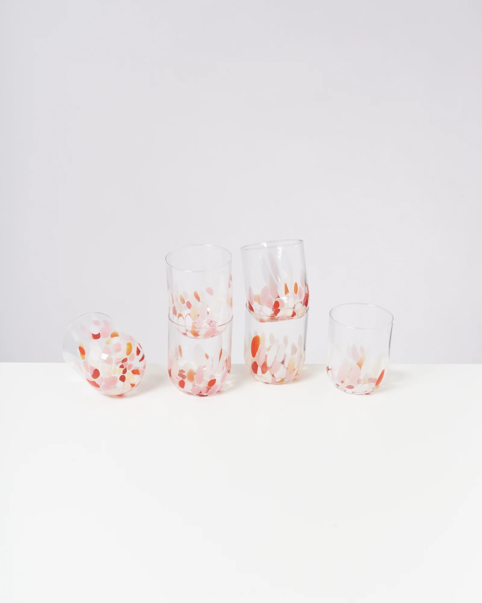 Alegria Glas groß rosé coral - Image 2