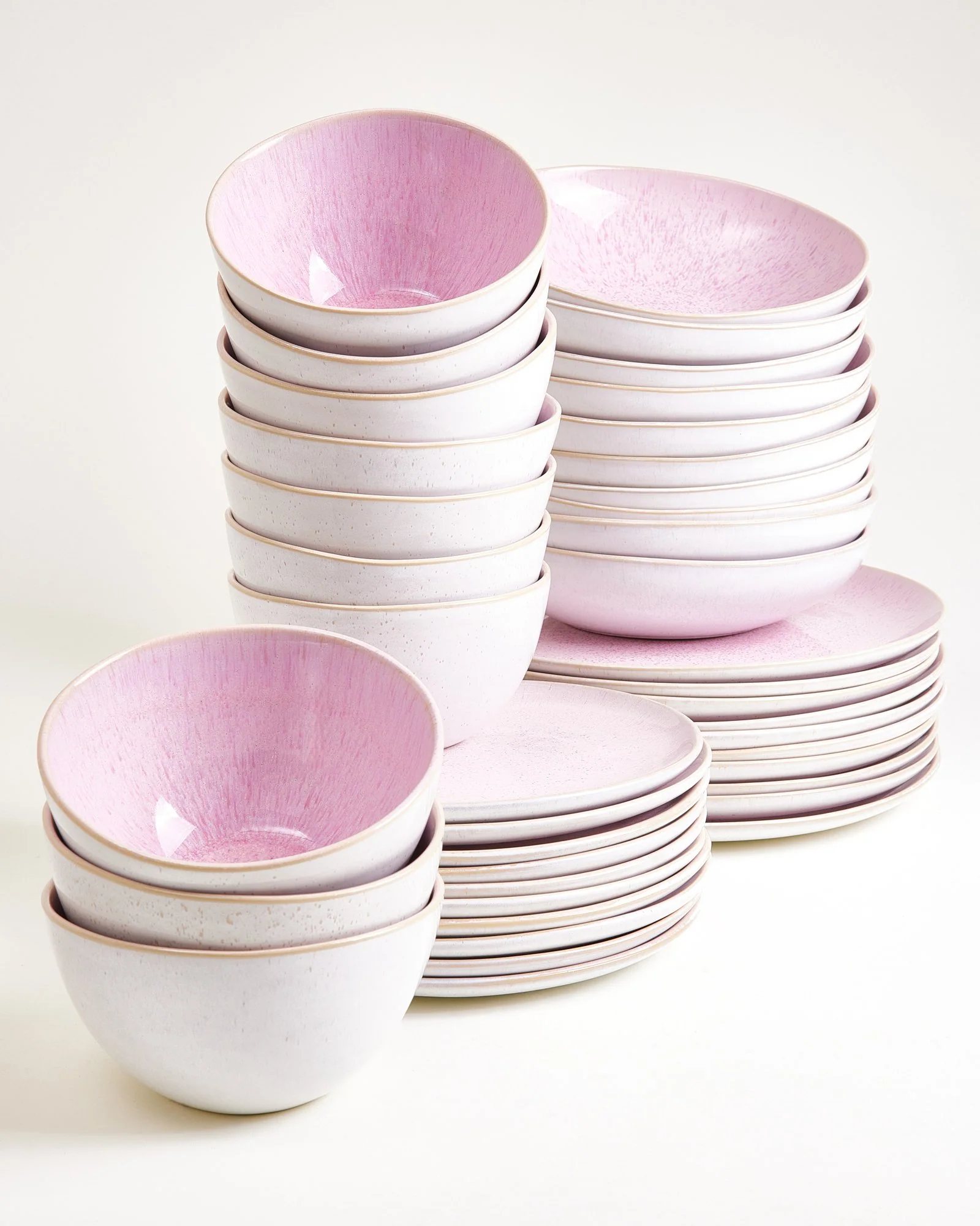 Areia Geschirr-Set rosé 40-teilig
