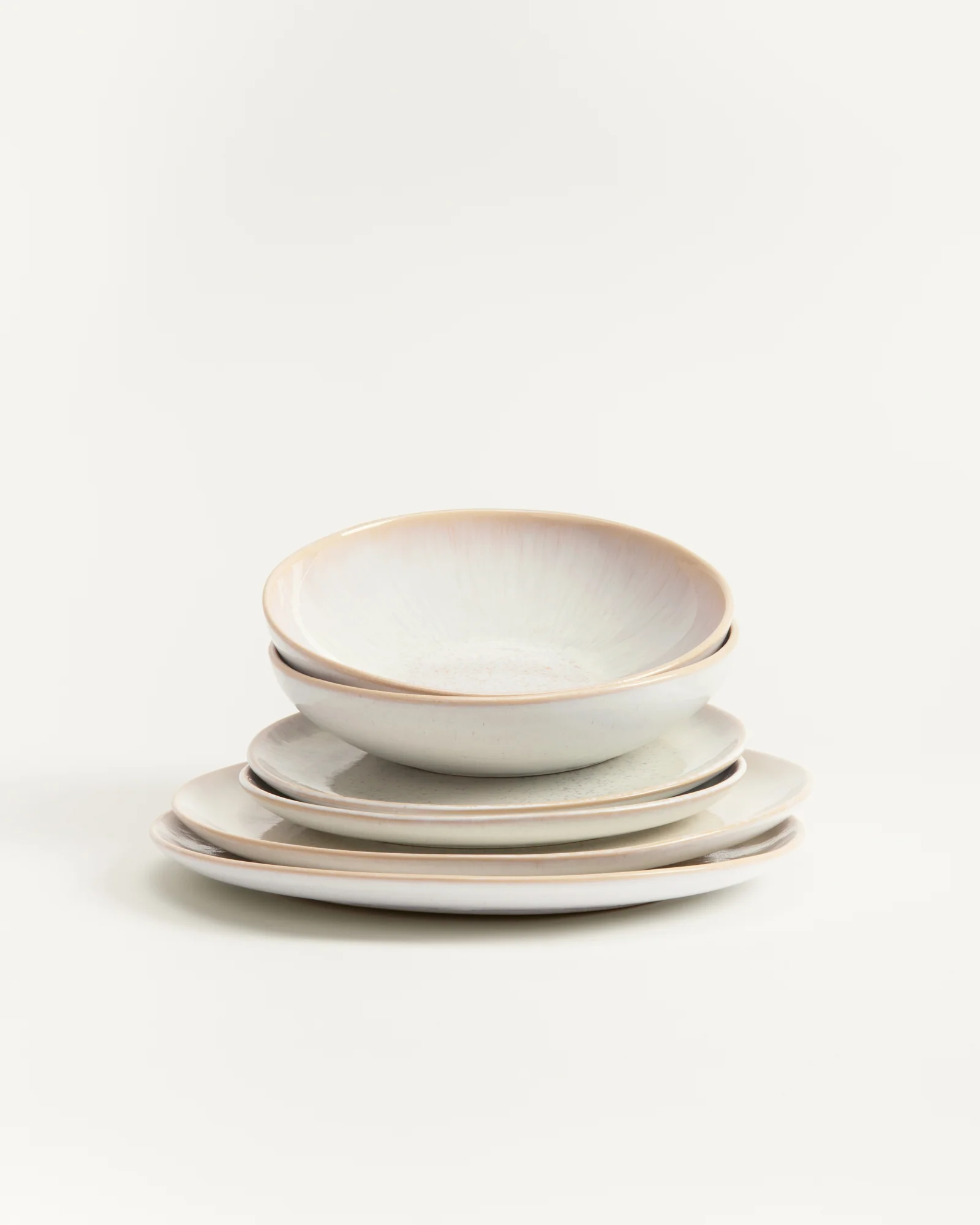 Areia Dinner-Set sand 6-teilig