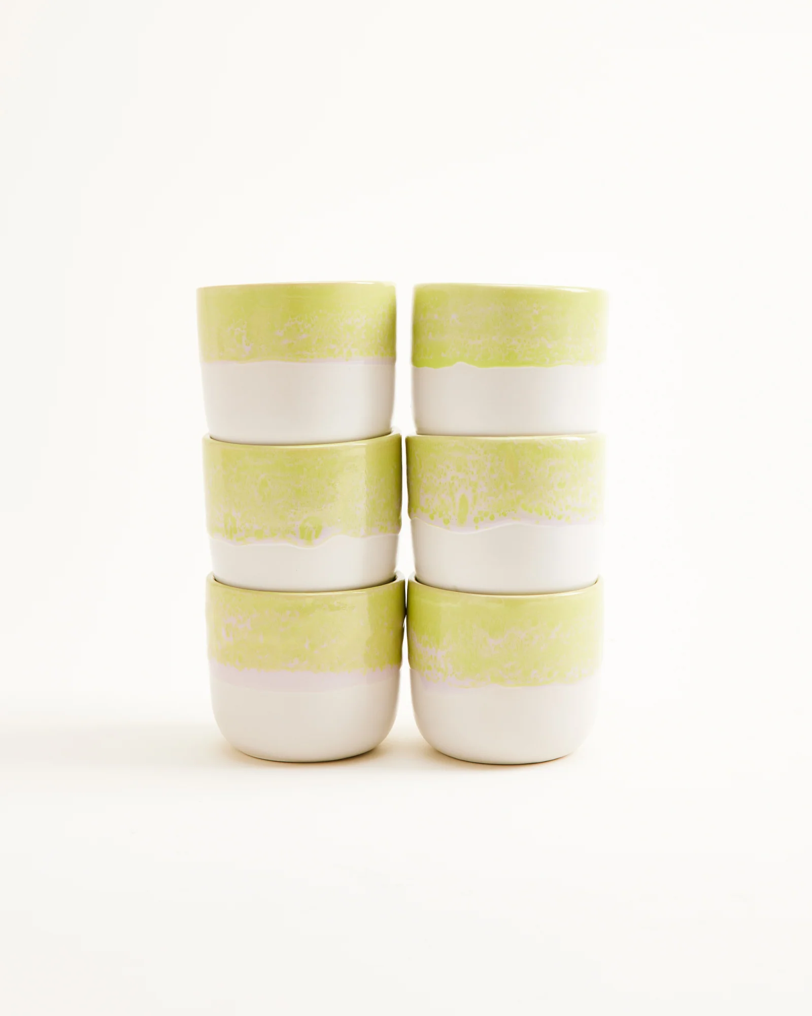 Coimbra Becher klein lime 6er-Set