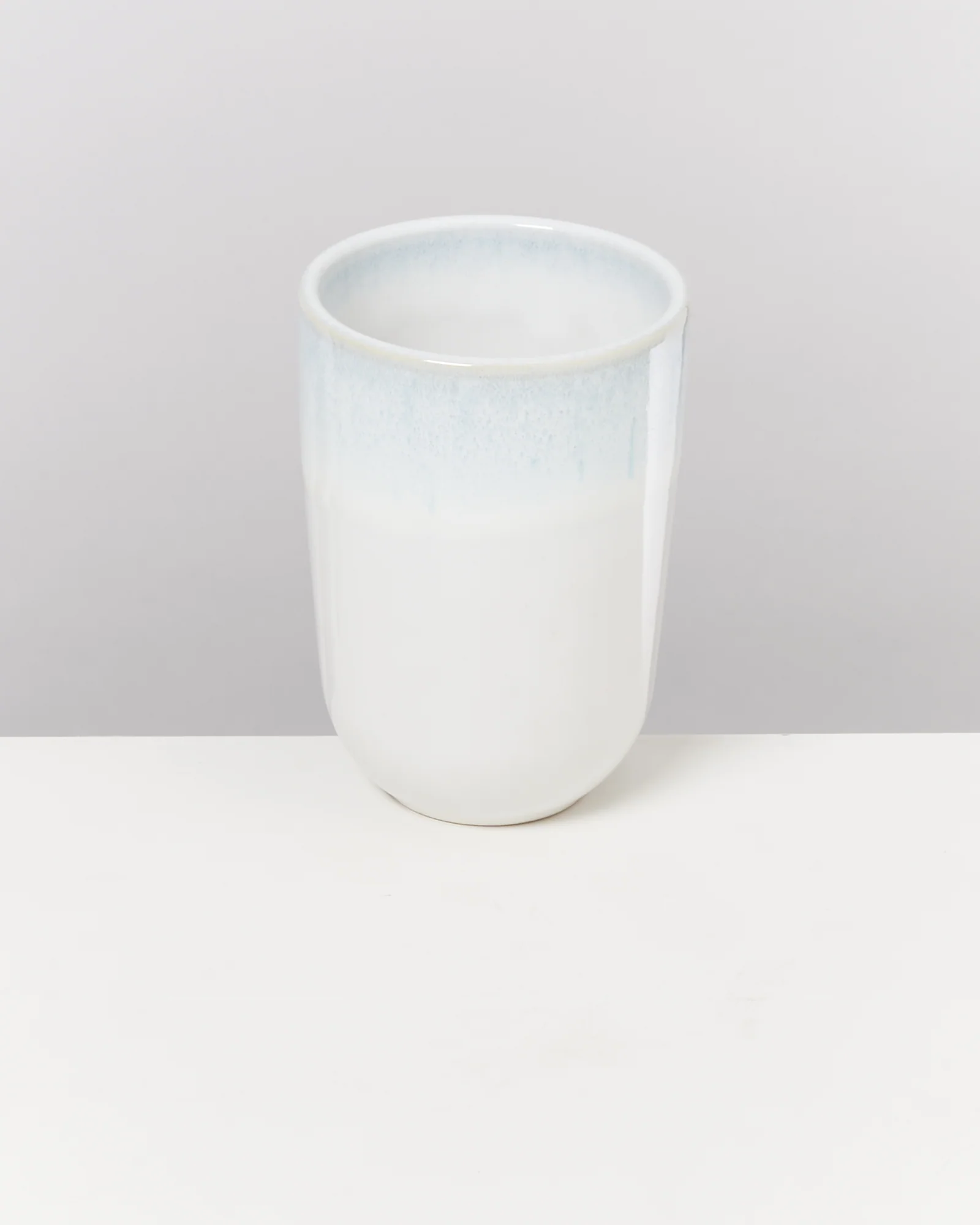 Copa Alto Becher groß mint weiß