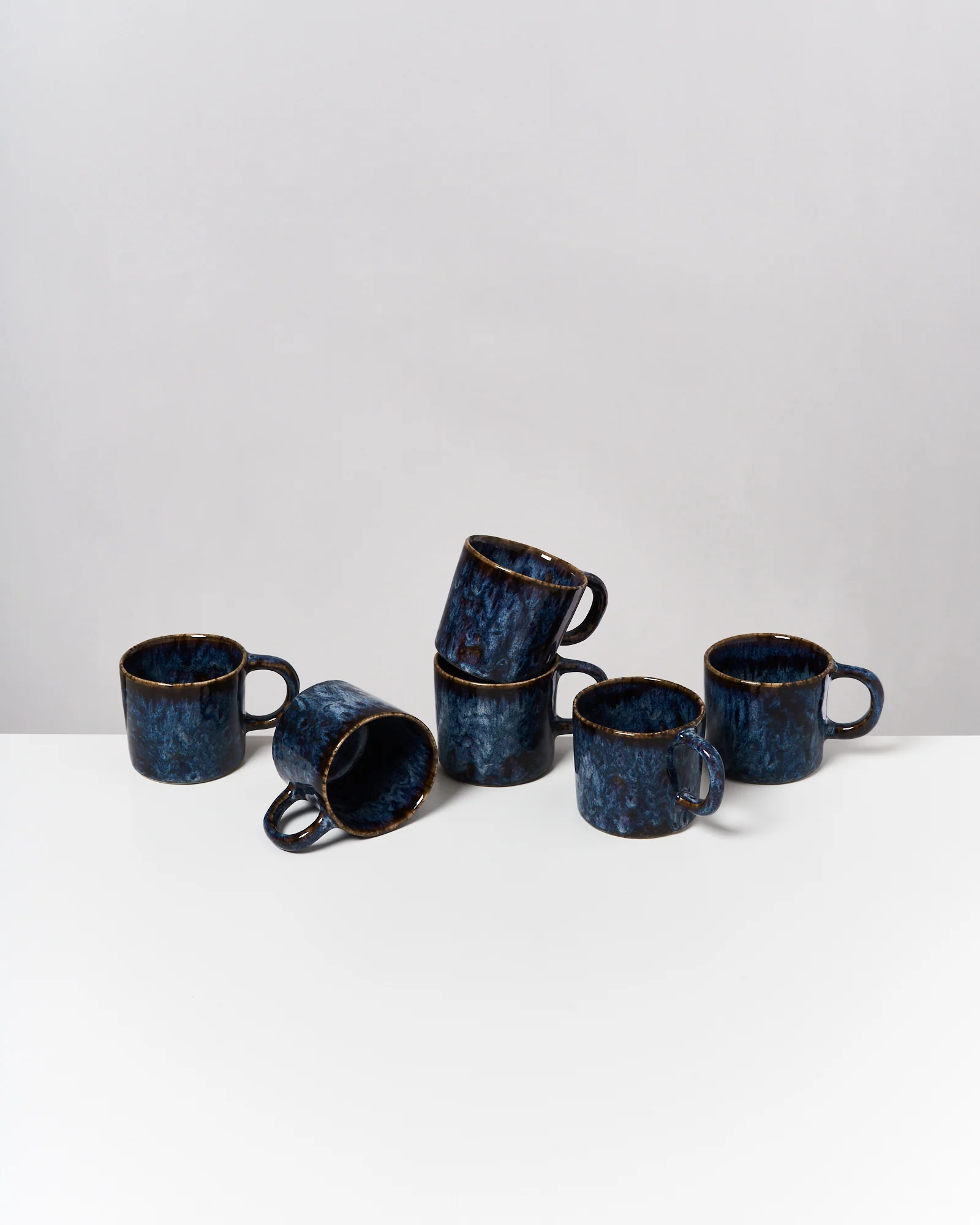Cordoama Tasse klein classic dunkelblau 6er-Set