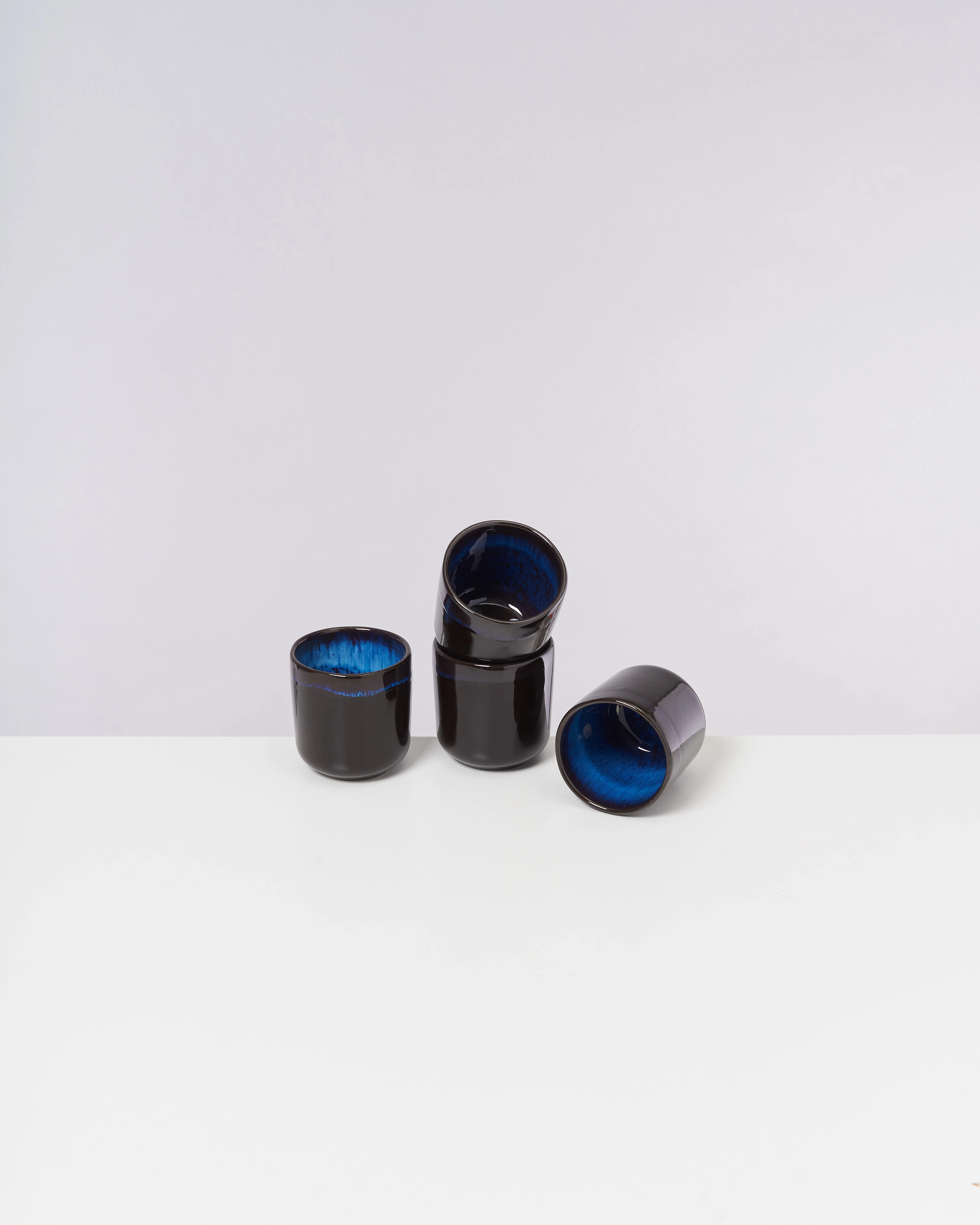 Melides Becher klein deepseablue 4er-Set