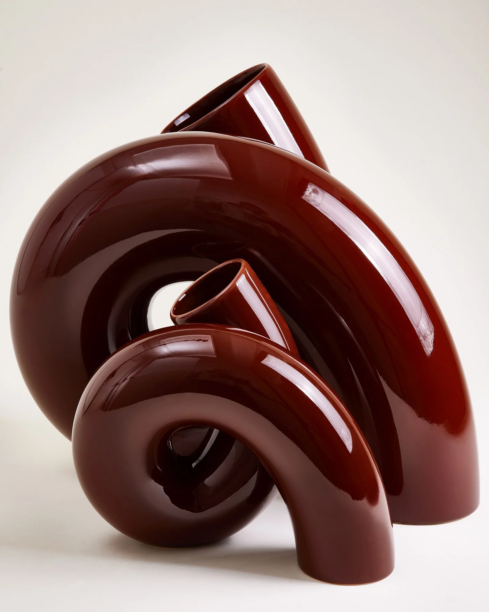 MaM x Ju Schnee Vase XL burgund - Image 7