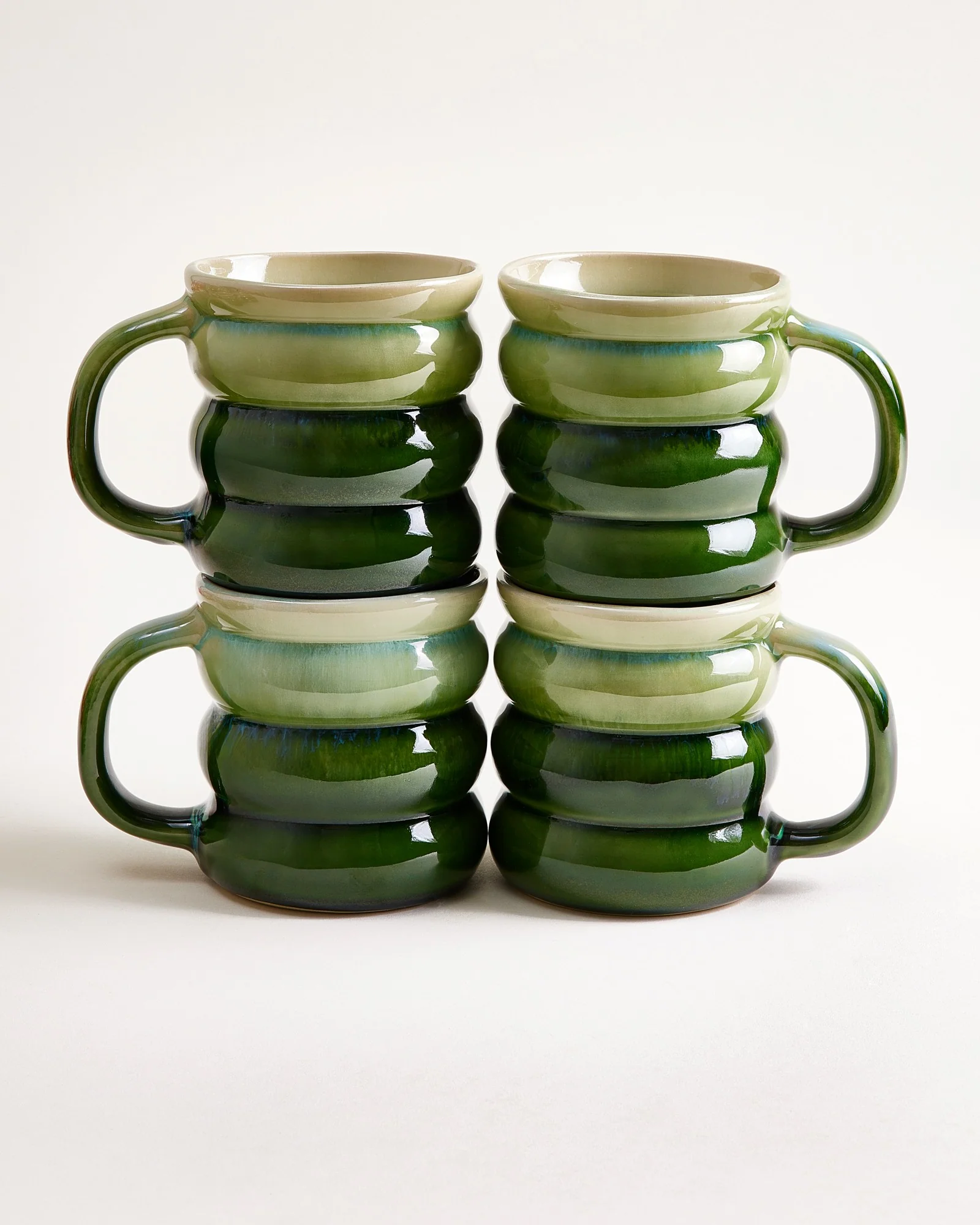 Ombra Tasse groß bubble grün dunkelgrün - Image 5