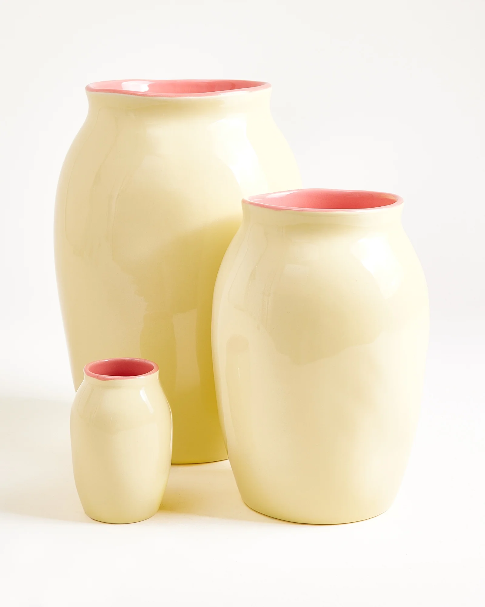 Sombra Vase M gelb rosa - Image 3