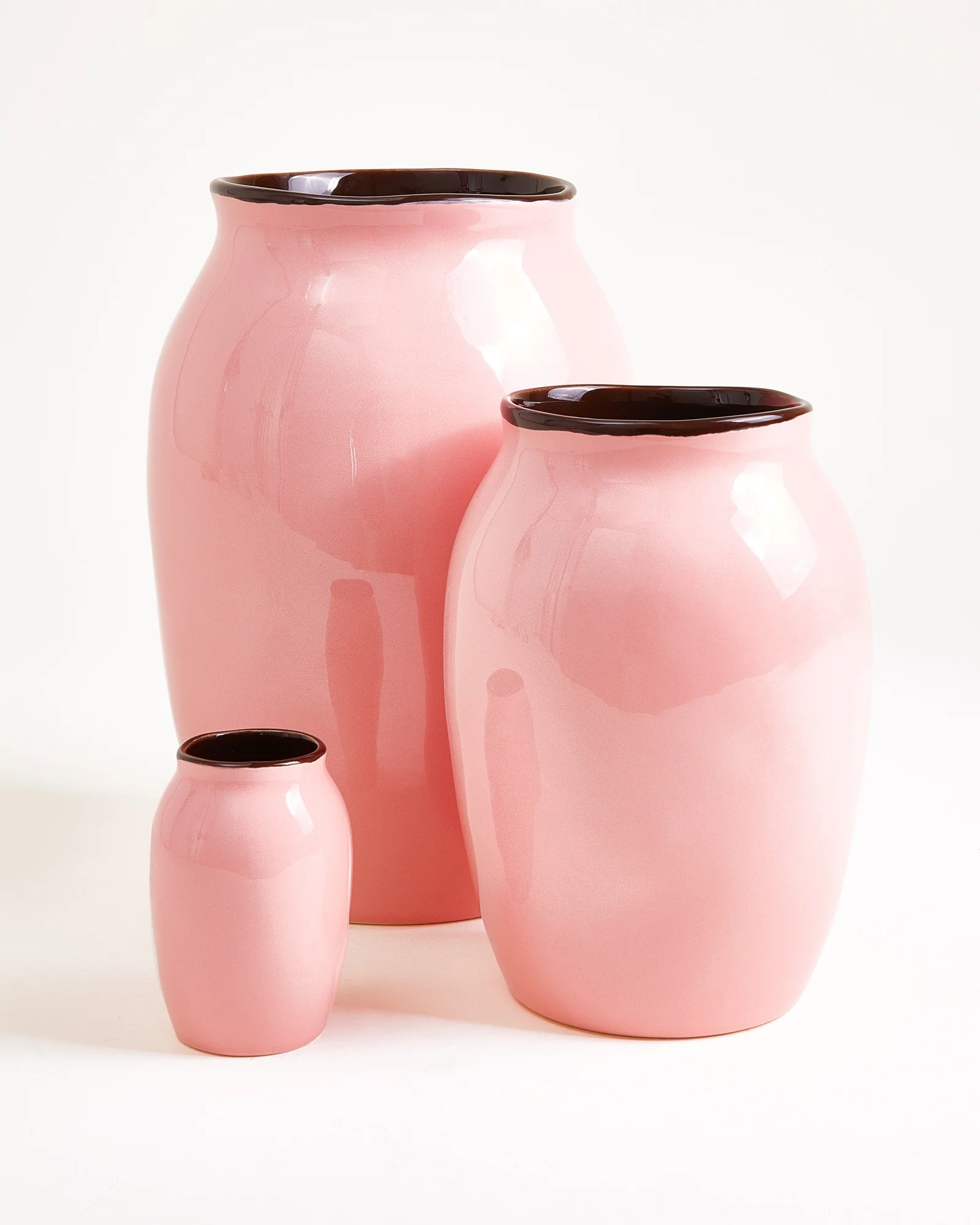 Sombra Vase L rosa braun - Image 3