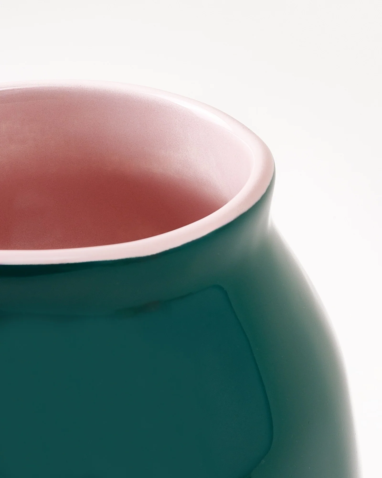 Sombra Vase S dunkelgrün rosé - Image 2